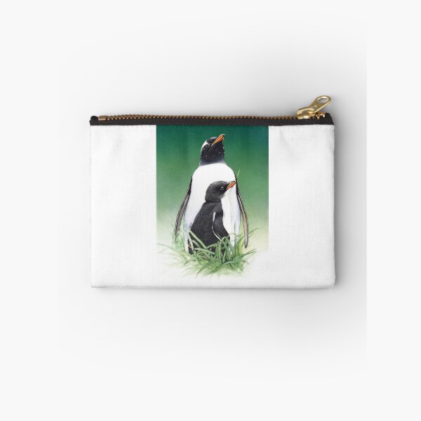 Item preview, Gentoo penguin with chick, Macquarie Island designed and sold by Trish Hart.