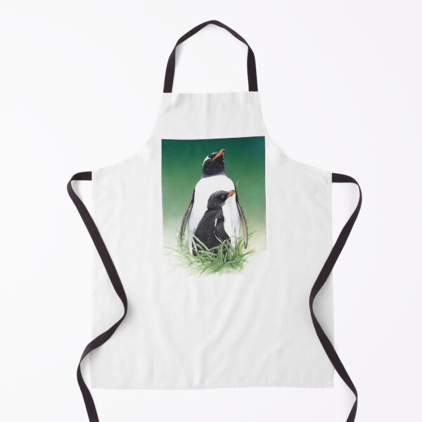 Item preview, Gentoo penguin with chick, Macquarie Island designed and sold by Trish Hart.