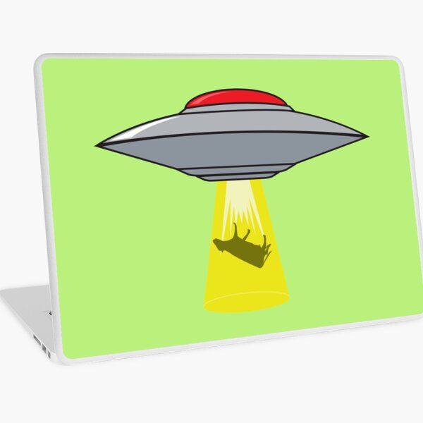 Martians Want Milk & Burgers! Laptop Skin