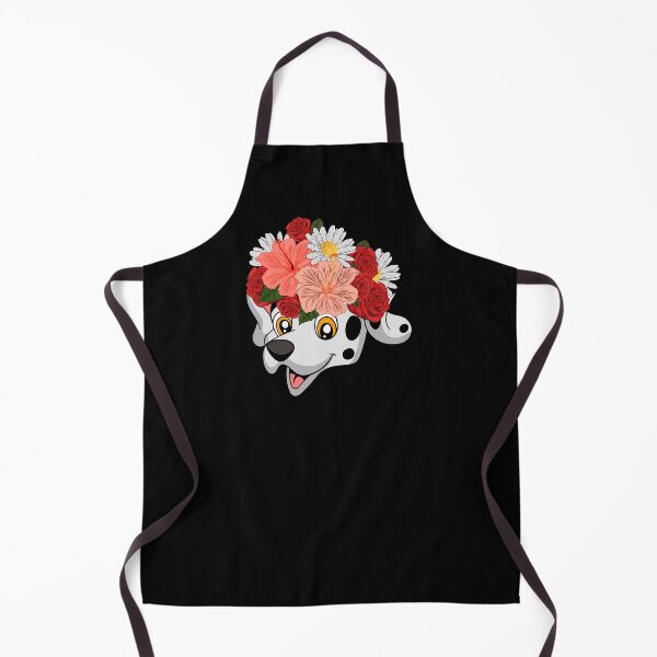 Item preview, Botanical Pet Dog Lover Flower Crown Dalmatian designed and sold by bestshirtdesign.