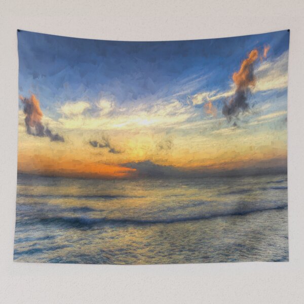 Item preview, Barbados Sunset Art designed and sold by Londonimages.