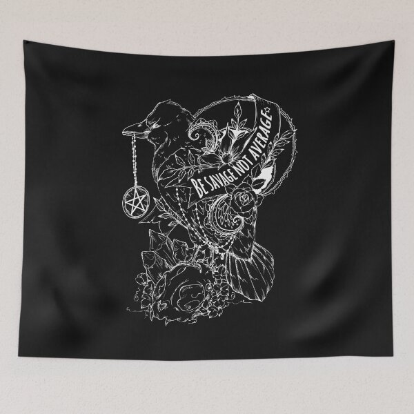 Item preview, Be savage not average - Raven - Wich designed and sold by RebeccaRe.