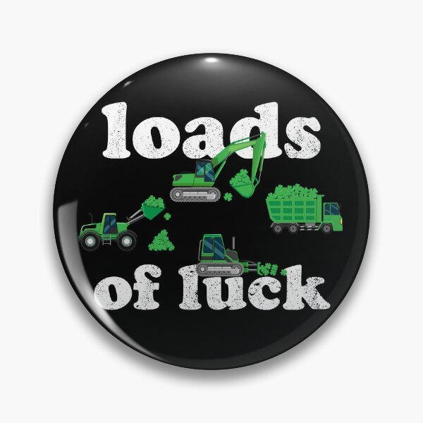 Artikelvorschau, Loads Of Luck Construction Vehicles Boys St. Patrick's Day Gear entworfen und verkauft von DynamicDesign.