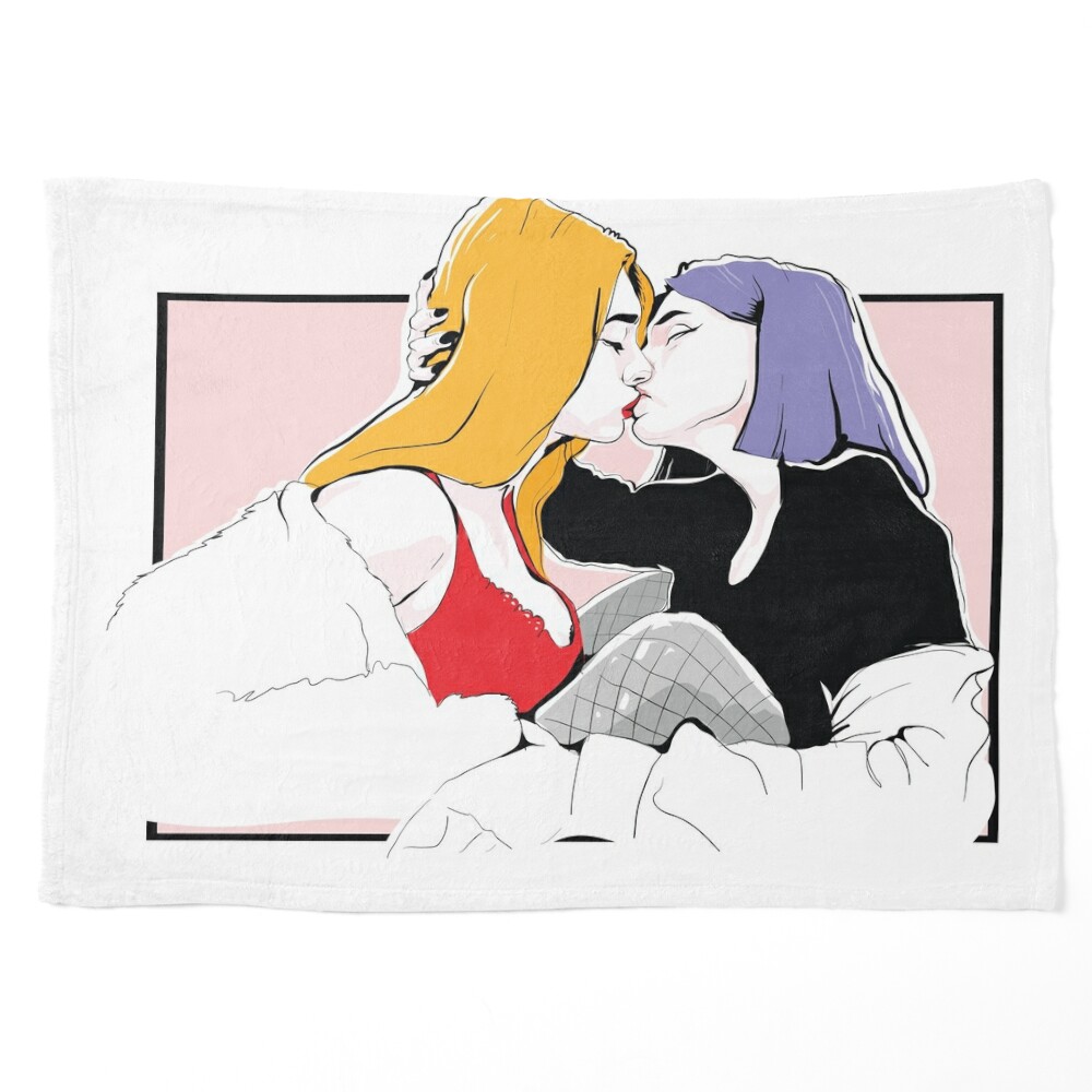 Love You to Death - Lesbian Kiss Pop Arts Edition