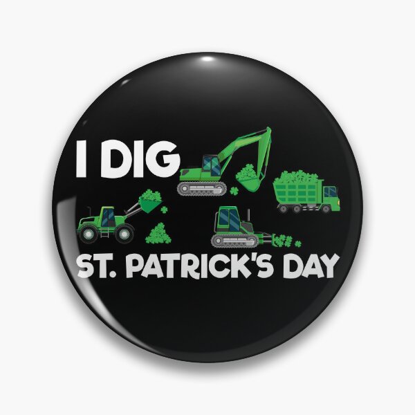 Artikelvorschau, I Dig St Patricks Day Construction Kids St. Patrick's Day Gear entworfen und verkauft von DynamicDesign.
