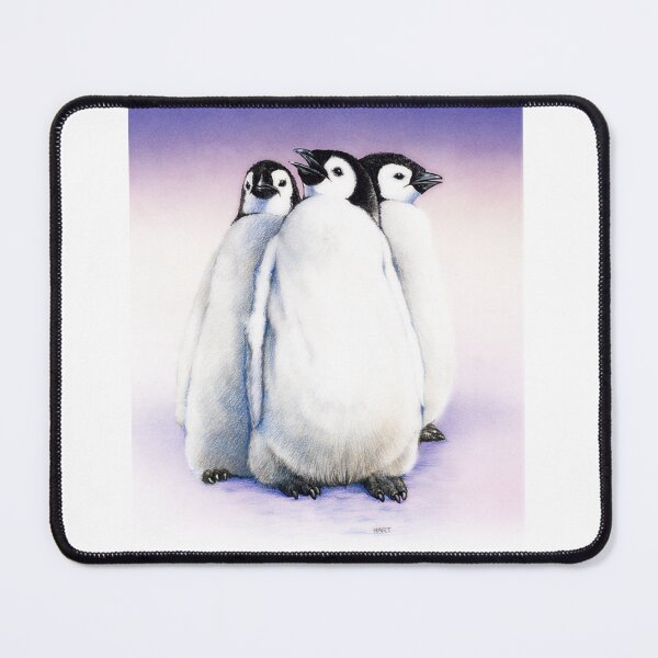 Item preview, Antarctic emperor penguin chicks at Amanda Bay designed and sold by Trish Hart.