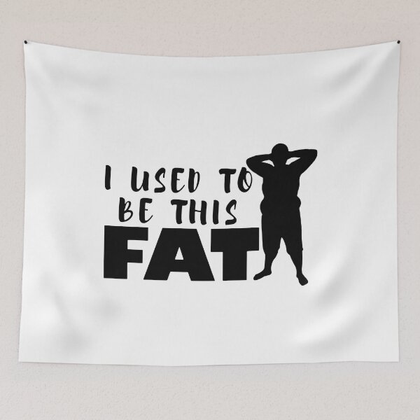 Item preview, I Used To Be This Fat designed and sold by MakeItTrend.