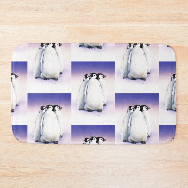 Item preview, Antarctic emperor penguin chicks at Amanda Bay designed and sold by Trish Hart.