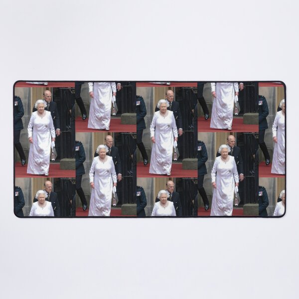 Item preview, HM Queen Elizabeth II & HRH Prince Philip, Duke of Edinburgh Professional Photo designed and sold by Picturestation.