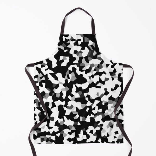 Item preview, Black and White Crystallization Pattern designed and sold by BiscuitSnack.