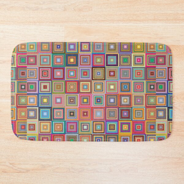 Item preview, Retro Squares Abstract Geometric designed and sold by DigitalChickHub.