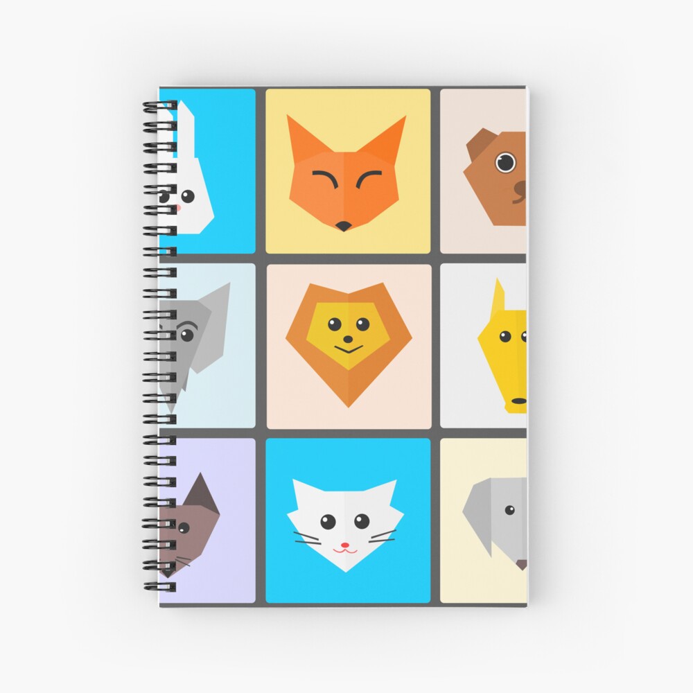 Item preview, Spiral Notebook designed and sold by DigitalChickHub.