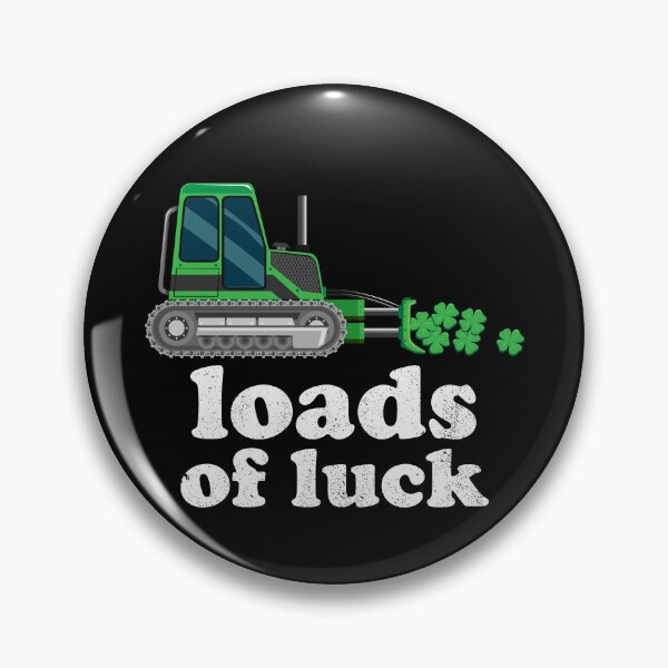 Artikelvorschau, Loads Of Luck Bulldozer Construction Kids St. Patrick's Day Gear entworfen und verkauft von DynamicDesign.