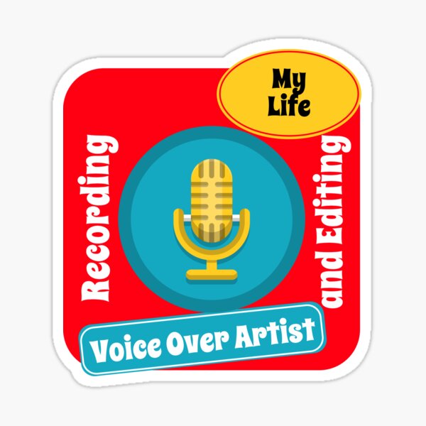 Item preview, Voice Over Artist design 35 designed and sold by Salkian.