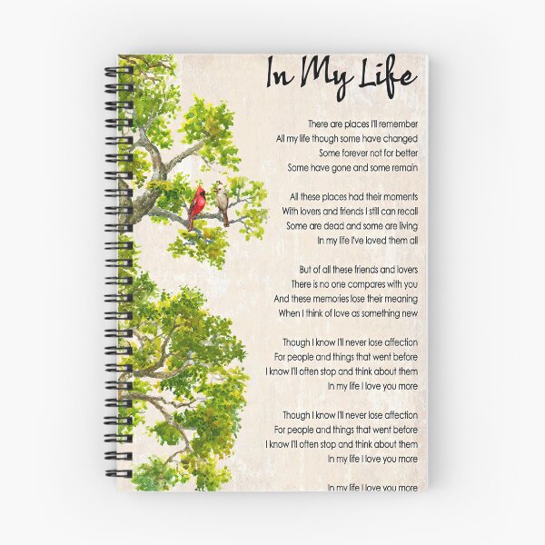 Item preview, In My Life Lyrics Poster, The Beatles Song Lyrics Poster, Song Poster, Song Lyrics Print, Lyrics Wall Art, vintage music poster, music gifts designed and sold by Steve Kane.
