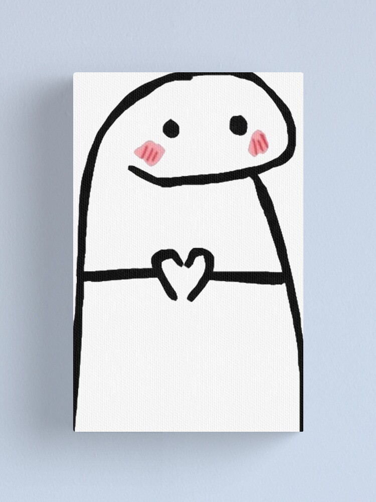 Flork in love meme pack, bundle Canvas Print for Sale by LatinoPower