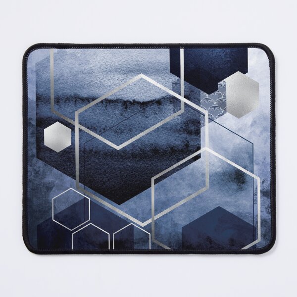 Item preview, Abstract Geo in Blue designed and sold by UrbanEpiphany.