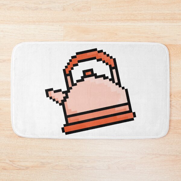 Item preview, teapot pixel design cute designed and sold by therkmr.