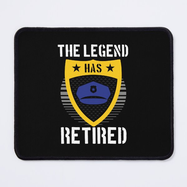Item preview, Police Funny Retirement Cop Legend Retired Police Officer designed and sold by bestshirtdesign.