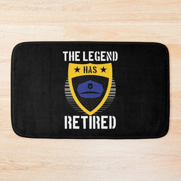 Item preview, Police Funny Retirement Cop Legend Retired Police Officer designed and sold by bestshirtdesign.