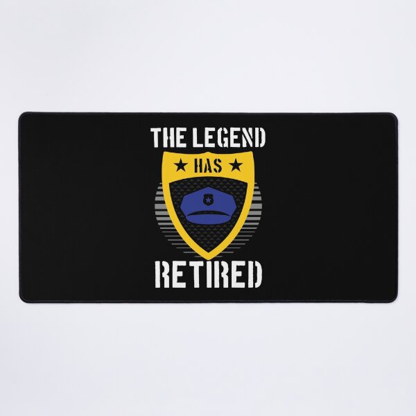 Item preview, Police Funny Retirement Cop Legend Retired Police Officer designed and sold by bestshirtdesign.