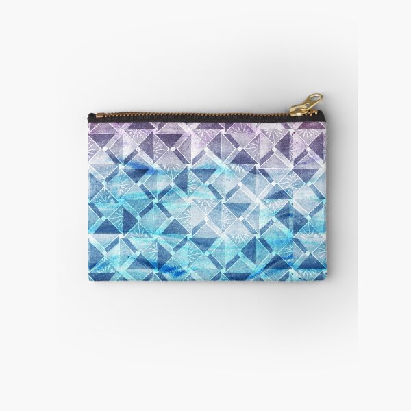 Item preview, Abstract organic and triangular watercolor seamless patterns designed and sold by AleFairyland.