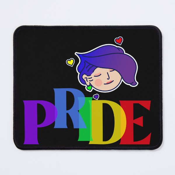Item preview, Pride Love Purple Hair designed and sold by ArtMeetsPizza.