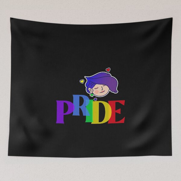 Item preview, Pride Love Purple Hair  designed and sold by ArtMeetsPizza.