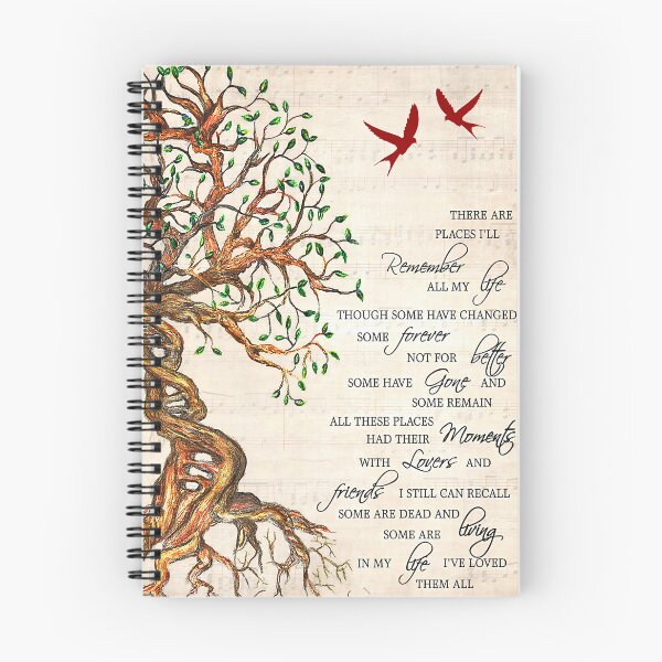Item preview, In My Life Lyrics Poster, The Beatles Song Lyrics Poster, Song Poster, Song Lyrics Print, Lyrics Wall Art, vintage music poster, music gifts designed and sold by Steve Kane.