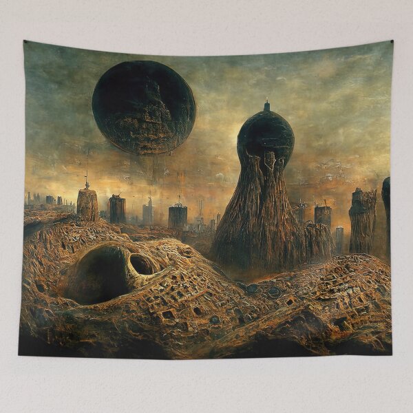 Item preview, Alien City designed and sold by AM FineArtPrints.