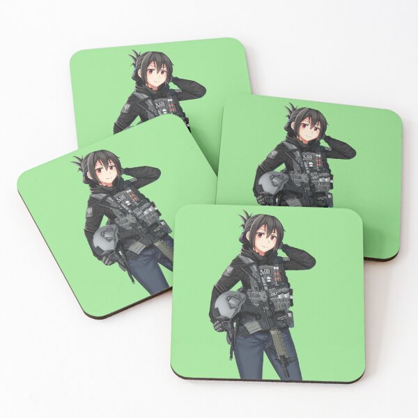 Item preview, Military Anime Girl Special War designed and sold by Viktoriia Trubiichuk.