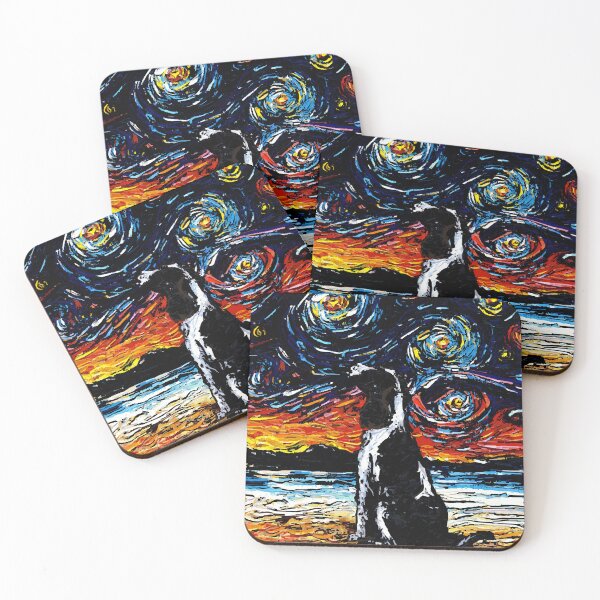 Item preview, English Springer Spaniel Night on the Beach  designed and sold by Brian867.