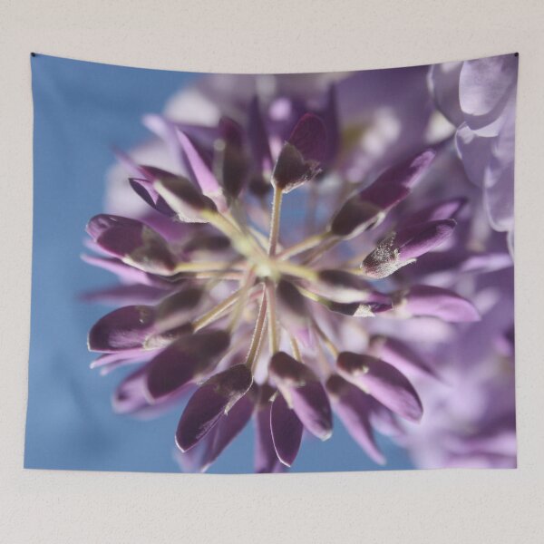 Item preview, Wisteria Floribunda Purple And Lilac Flower Buds designed and sold by taiche.