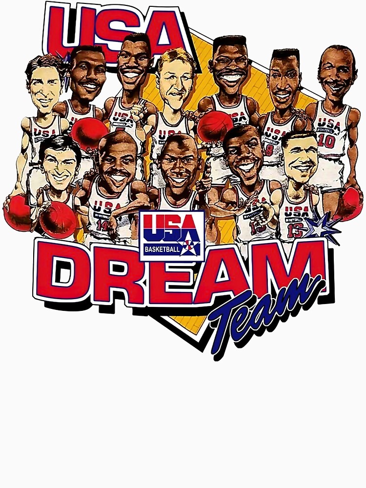 USA Dream Team Classic T-Shirt.png Essential T-Shirt for Sale by  MichaelCleven