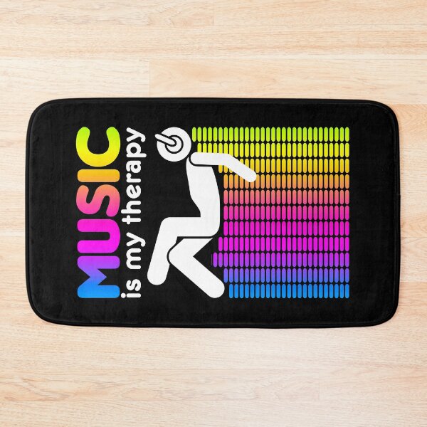 Item preview, Music Is My Therapy Equalizer DJ Rainbow Sound Engineer designed and sold by GrandeDuc.