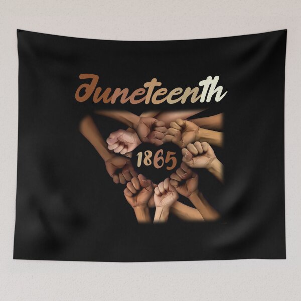 Item preview, juneteenth since 1865 melanin hand black history month freedom day t-shirt, designed and sold by cizito.