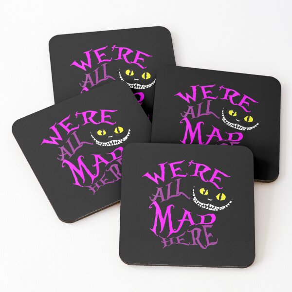 Item preview, Cheshire Cat Were All Mad Here designed and sold by HardiKel.