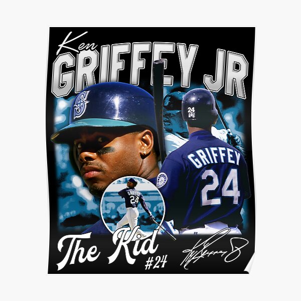 Ken Griffey Jr. Back-To by RatTrapTees, Redbubble in 2023