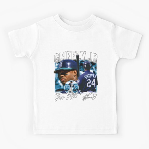 Ken Griffey Jr The Kid Seattle Baseball Legend Signature Vintage Retro 80s 90s Bootleg Rap Style Hip-hop Music Men's Premium T-Shirt | Redbubble