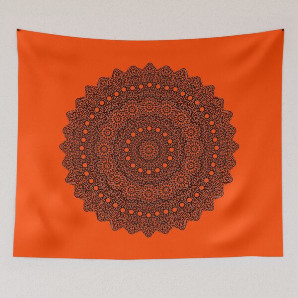 Item preview, Mandala black color art designed and sold by artdragongift 15.