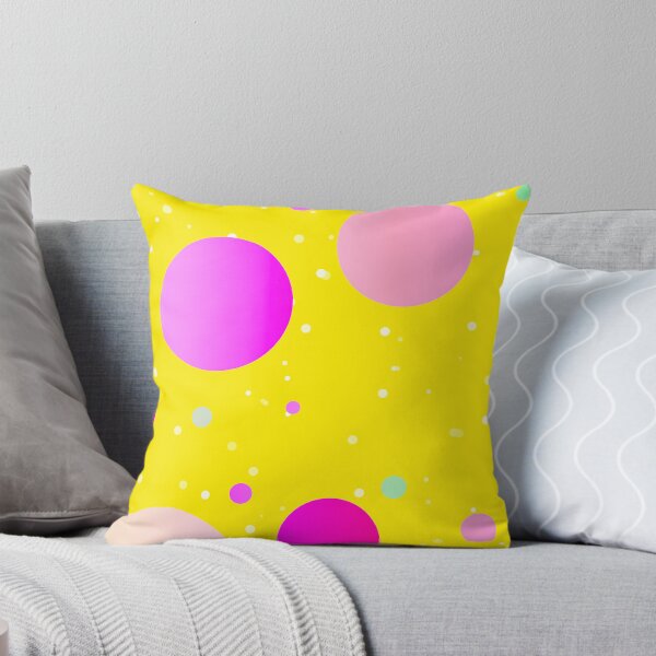 Item preview, Pink and yellow (dot pattern) designed and sold by lausn.