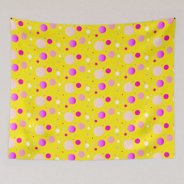 Item preview, Pink and yellow (dot pattern) designed and sold by lausn.