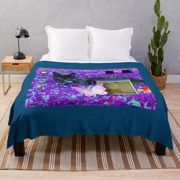 Item preview, Vaporwave Cat Backrooms Graphic Art Premium designed and sold by marksandteess.