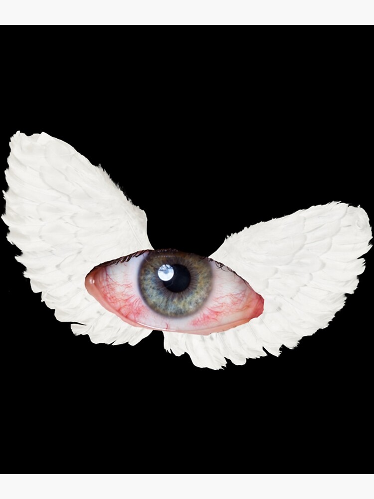 Dreamcore Eye with wings - Angel - Weirdcore dreamcore design