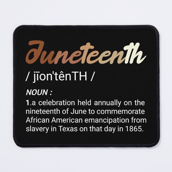 Item preview, juneteenth definition melanin hand black history month freedom day t-shirt, designed and sold by cizito.