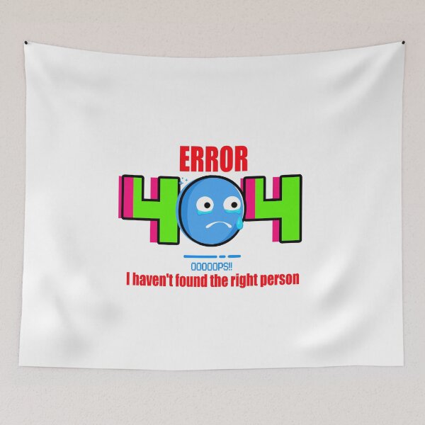 Item preview, Error 404 OOPS!! (WG)-  I haven't found the right person. designed and sold by Vaccine159.
