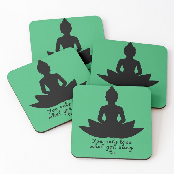 Artikelvorschau, Du verlierst nur das, woran du dich festklammerst, Zitat Buddha Funny Cool Beste Farbkunst entworfen und verkauft von artdragongift 15.