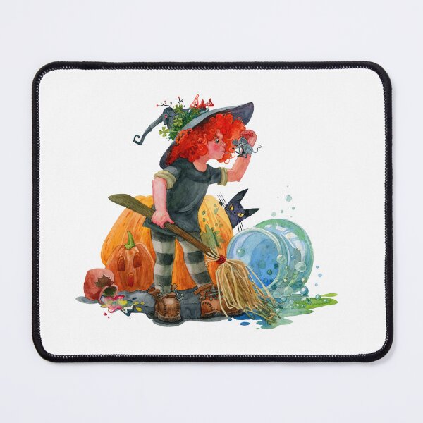 Item preview, Cute Little Red Head Witch designed and sold by LilysGoodies.