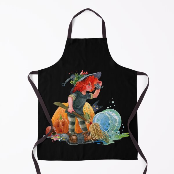 Item preview, Cute Little Red Head Witch designed and sold by LilysGoodies.
