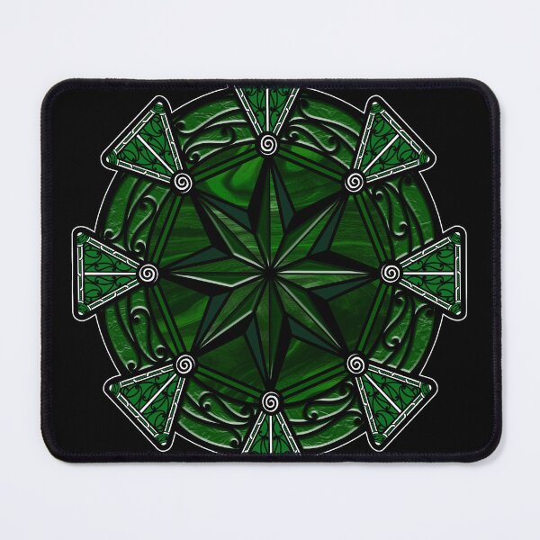 Item preview, TNT - EIGHT POINTED STAR - GREEN designed and sold by TNT-STYLEZ.